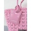 Balenciaga Bistro Small Basket With Strap Shoulder Bag Pink 2022