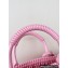 Balenciaga Bistro Small Basket With Strap Shoulder Bag Pink 2022