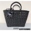Balenciaga Bistro Small Basket With Strap Shoulder Bag Black 2022