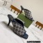 Gucci Heel 7.5cm Open-toe Sandals Pumps GG Crystals Canvas Blue 2022