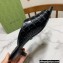 Gucci Heel 3cm Open-toe Sandals Crocodile Print Black 2022