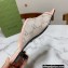Gucci Heel 3cm Open-toe Sandals GG Crystals Mesh Nude 2022