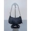 Balenciaga Le Cagole Mini Purse With Chain Crocodile Embossed With Rhinestones in Black 2022