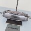 Balenciaga Le Cagole Mini Purse With Chain in Arena lambskin Silver 2022