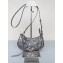 Balenciaga Le Cagole Mini Purse With Chain in Arena lambskin Silver 2022
