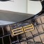 Balenciaga XX Small Hobo Bag in crocodile embossed calfskin Black 2022
