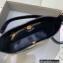 Balenciaga XX Small Hobo Bag in crocodile embossed calfskin Black 2022