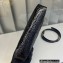 Balenciaga XX Small Flap Bag in crocodile embossed calfskin Black 2022