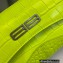 Balenciaga XX Small Flap Bag in crocodile embossed calfskin Fluo Green 2022