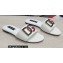 Dolce & Gabbana Iguana-print calfskin Slides with DG Logo White 2022