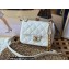 Chanel Lambskin Mini Flap Bag AS3109 White 2022