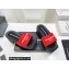 Alexander Wang Heel 8 Platform 6cm aw Slide Sandals In Nylon Red 2022