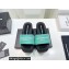Alexander Wang Heel 8 Platform 6cm aw Slide Sandals In Nylon Turquoise Green 2022