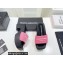 Alexander Wang Heel 8 Platform 6cm aw Slide Sandals In Nylon Pink 2022