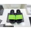 Alexander Wang Heel 8 Platform 6cm aw Slide Sandals In Nylon Green 2022