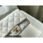 Chanel Lambskin Small Flap Bag AS3214 White 2022
