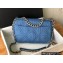CHANEL 19 Handbag in Denim AS1161 Light Blue 2022