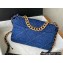 CHANEL 19 Handbag in Denim AS1161 Blue 2022