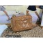 Chanel Lambskin Mini Flap Bag AS3213 Brown 2022
