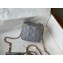 Chanel Caviar Leather Mini Vanity Case with Chain Bag 81186 Gray 2022