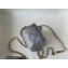 Chanel Caviar Leather Mini Vanity Case with Chain Bag 81186 Gray 2022