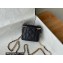 Chanel Caviar Leather Mini Vanity Case with Chain Bag 81186 Black 2022