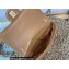 Chanel Lambskin Small Flap Bag AS3214 Brown 2022