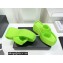 Alexander Wang Heel 10 Platform 6cm Taji FLIP FLOP Sandals In Lycra Green 2022