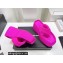Alexander Wang Heel 10 Platform 6cm Taji FLIP FLOP Sandals In Lycra Fuchsia 2022