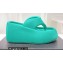Alexander Wang Heel 10 Platform 6cm Taji FLIP FLOP Sandals In Lycra Turquoise Green 2022