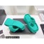 Alexander Wang Heel 10 Platform 6cm Taji FLIP FLOP Sandals In Lycra Turquoise Green 2022