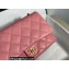 Chanel Lambskin Large Flap Bag AS3215 Coral Pink 2022