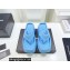 Alexander Wang Heel 10 Platform 6cm Taji FLIP FLOP Sandals In Lycra Blue 2022