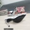 Dolce & Gabbana Heel 10.5cm leather Slingbacks Logo Print White 2022