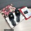 Dolce & Gabbana Iguana-print calfskin Slides Black 2022