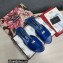 Dolce & Gabbana Iguana-print calfskin Slides Blue 2022
