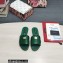 Dolce & Gabbana Iguana-print calfskin Slides Dark Green 2022