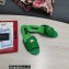 Dolce & Gabbana Iguana-print calfskin Slides Green 2022