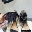 Jimmy Choo Heel Sandals with Fringe Detailing Suede Black 2022