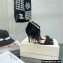 Jimmy Choo Heel Sandals with Fringe Detailing Suede Black 2022