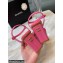 Chanel Heel 7.5cm Patent Leather Sandals Fuchsia 2022