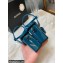Chanel Heel 7.5cm Patent Leather Sandals Dark Blue 2022
