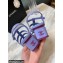 Chanel Heel 4.5cm Patent Leather Sandals Lilac 2022