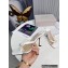 Jimmy Choo Heel 8.5cm Maelie PVC and Leather Thong Mules White 2022