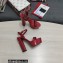 Dolce & Gabbana Heel 15cm platform 5cm sandals Patent Red 2022