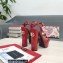 Dolce & Gabbana Heel 15cm platform 5cm sandals Patent Red 2022