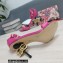 Dolce & Gabbana DG Logo Heel 10.5cm Chain sandals Fuchsia 2022