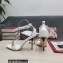 Dolce & Gabbana DG Logo Heel 10.5cm Chain sandals White 2022
