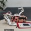 Dolce & Gabbana DG Logo Heel 10.5cm Chain sandals White 2022