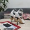 Dolce & Gabbana DG Logo Heel 10.5cm Chain sandals White 2022